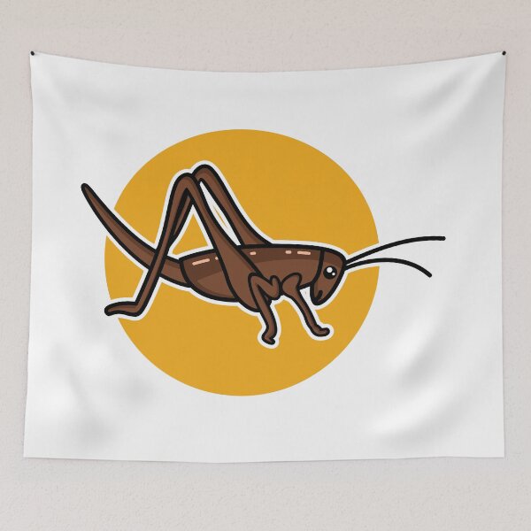 Item preview, Cool orange grasshopper, tshirt artprint designed and sold by Rizky Dwi Aprianda.