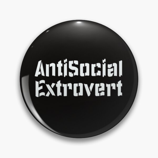 Item preview, Extrovertido antisocial designed and sold by Knottygirl.