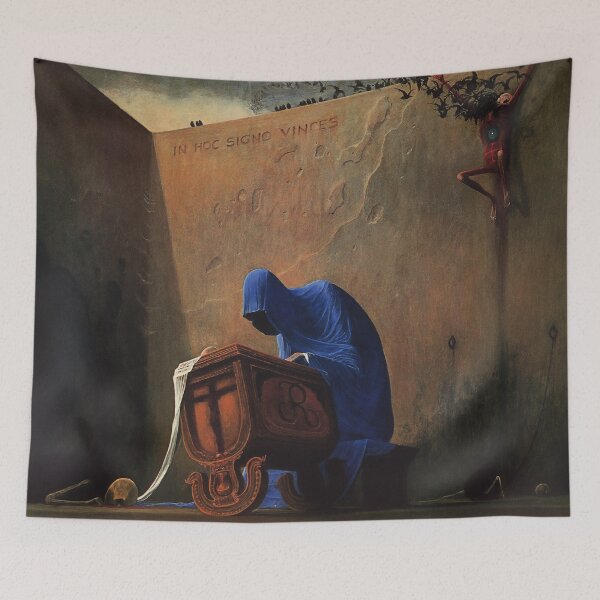 Item preview, Untitled (Cradle), by Zdzisław Beksiński designed and sold by JustContemplate.