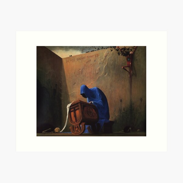 Item preview, Untitled (Cradle), by Zdzisław Beksiński designed and sold by JustContemplate.
