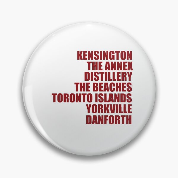 Item preview, Toronto East Coast Canada Neighbourhoods designed and sold by lalashellsArt.