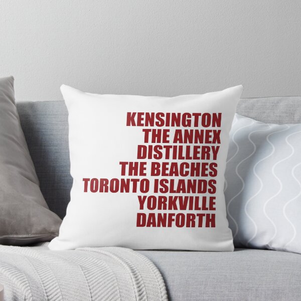 Item preview, Toronto East Coast Canada Neighbourhoods designed and sold by lalashellsArt.