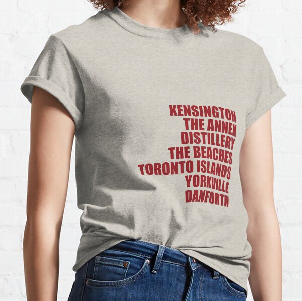 Artikel-Vorschau von Stadtteile an der Ostküste von Toronto, Kanada, designt und verkauft von lalashellsArt.
