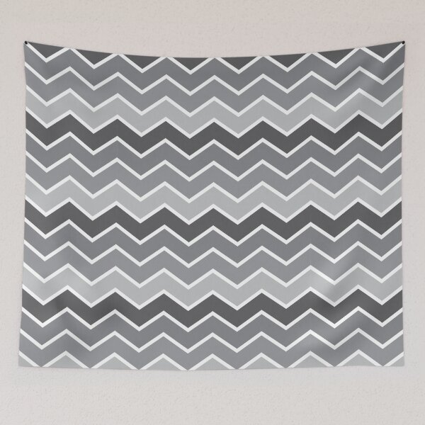 Item preview, abstract wave chevron triangle pattern designed and sold by Asa-design.