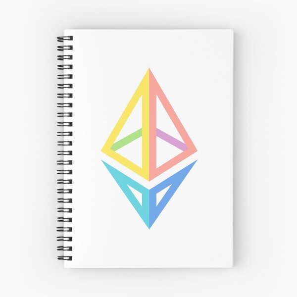 Item preview, Ethereum Crypto Official Rainbow $ETH Logo designed and sold by Popular-Gifts.