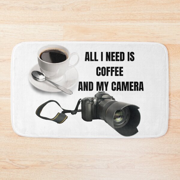 Item preview, All I Need Is Coffee And My Camera designed and sold by morrismorgan.