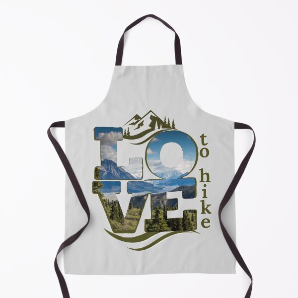 Item preview, LOVE to hike mountain scenery design designed and sold by LifeCrush.