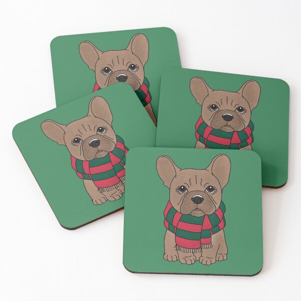 Item preview, Tan Frenchie: Christmas  designed and sold by rmcbuckeye.