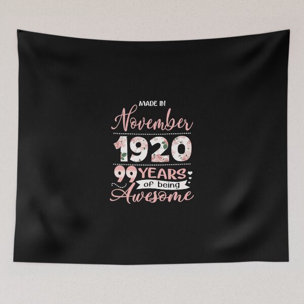 Item preview, Funny Made In November 1920 99 Yrs Old 99Th Birthday Gift designed and sold by lawkeira11.