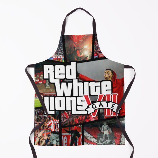Item preview, Red-White Lions Gate 7 designed and sold by NicosiaChamps26.