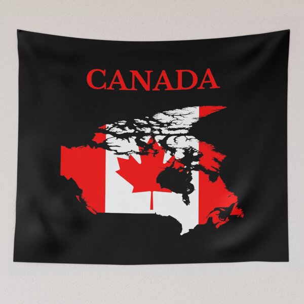 Item preview, Canada Map Flag Design. designed and sold by marosharaf.