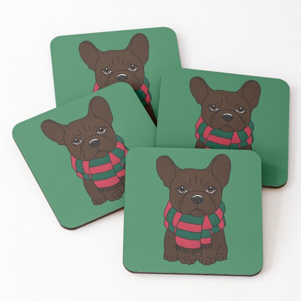 Item preview, Chocolate Frenchie: Christmas  designed and sold by rmcbuckeye.