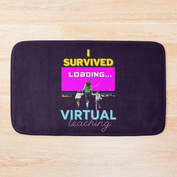 Item preview,  I SURVIVED VIRTUAL TEACHING designed and sold by Flirt-Teez.