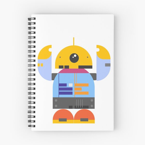 Item preview, robot multicolor standing on white background, technology future concept designed and sold by WP-7824.