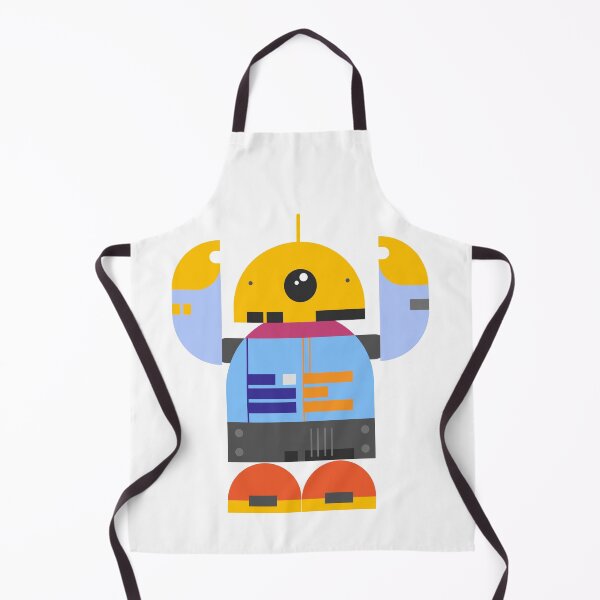 Item preview, robot multicolor standing on white background, technology future concept designed and sold by WP-7824.
