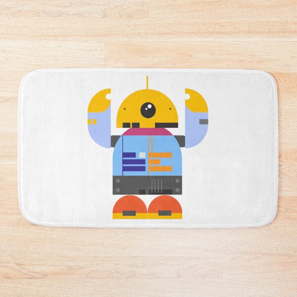 Item preview, robot multicolor standing on white background, technology future concept designed and sold by WP-7824.