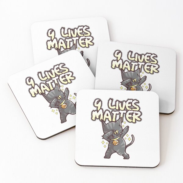 Item preview, 9 Lives Matter designed and sold by KRIEAYTION.
