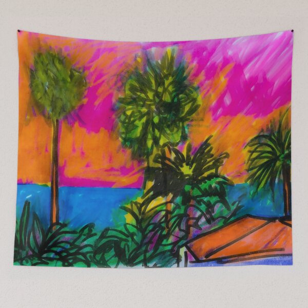 Item preview, Laguna Beach Sunday designed and sold by NicholasVitale.