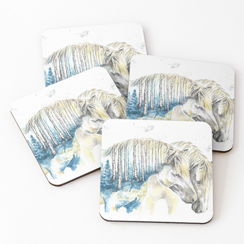 Item preview, Coasters (Set of 4) designed and sold by RuggedTrailArt.