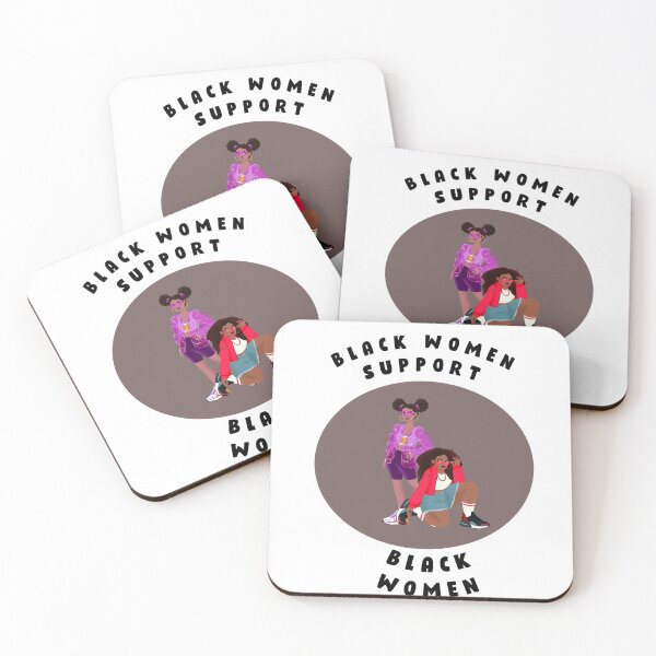 Item preview, BLACK WOMEN SUPPORT BLACK WOMEN  designed and sold by RetroPlaceee.