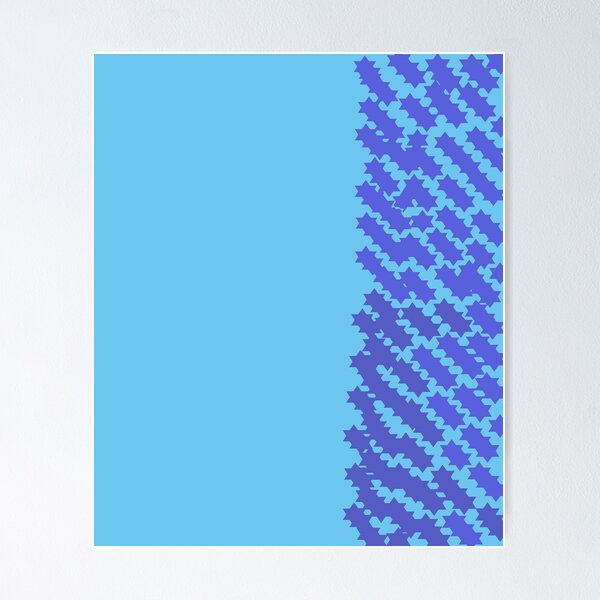 Item preview, Blue And Indigo With Design designed and sold by DesignsByMuriel.