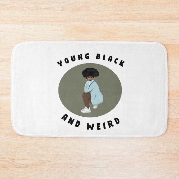Item preview, YOUNG BLACK AND WEIRD  designed and sold by RetroPlaceee.
