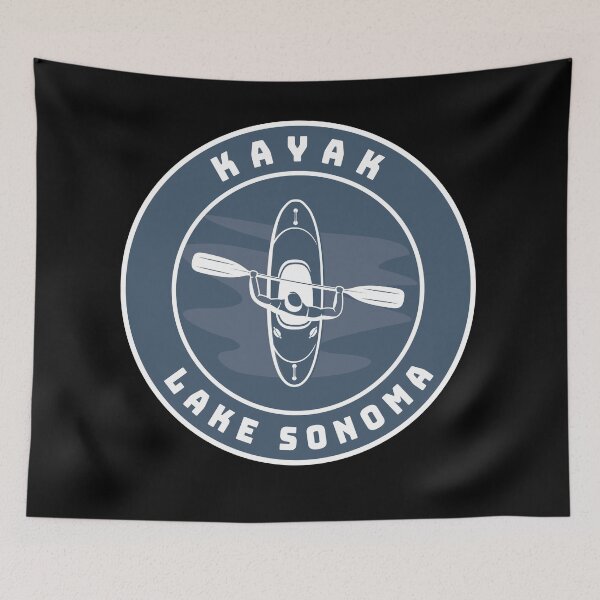 Item preview, Kayak Lake Sonoma designed and sold by artdesignforyou.
