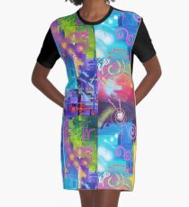 Lebhafte Gedanken 2 T-Shirt Kleid