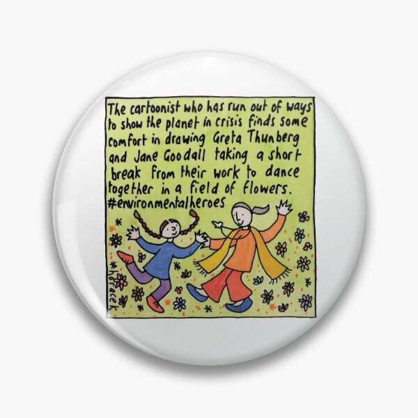 Item preview, Greta and Jane #environmentalheroes designed and sold by judyhoracek.