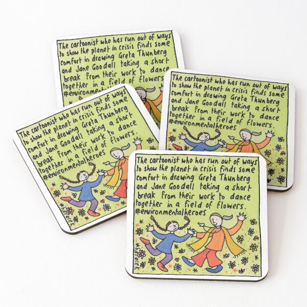 Item preview, Greta and Jane #environmentalheroes designed and sold by judyhoracek.