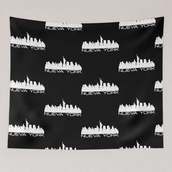 Item preview, Nueva York New York Skyline NYC Spanish designed and sold by TKsTees.