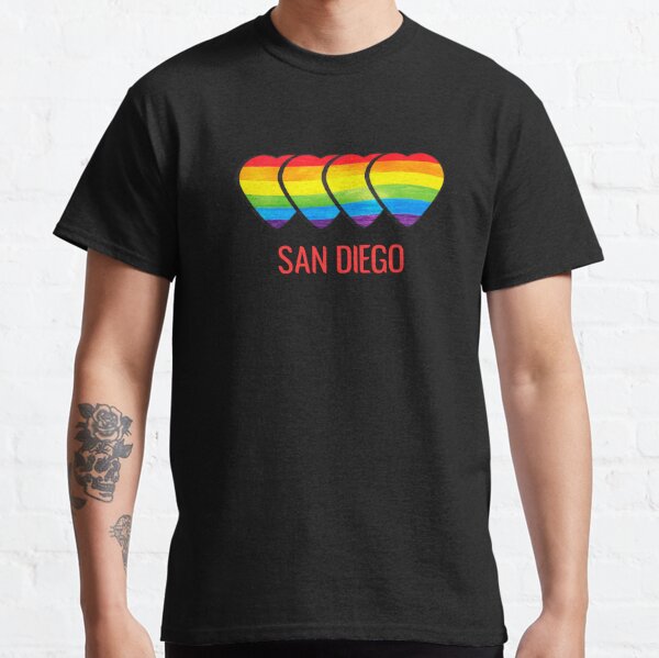 San Diego PRIDE 2021 Printed T-shirt - Unisex Crew Neck - Cal Uniforms