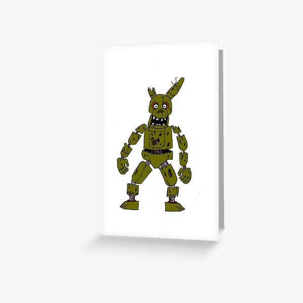 Fredbear and Springbonnie Greeting Card for Sale by PigForday