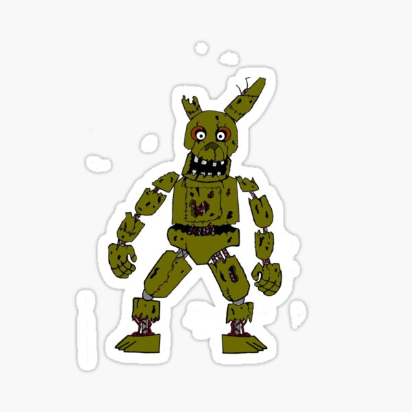 withered foxy Sticker for Sale by riss-su