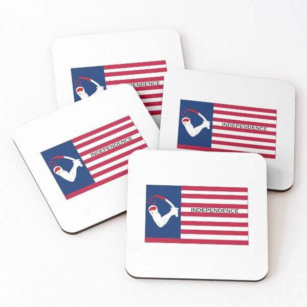 Item preview, Brown Flag of Independence designed and sold by MrTshirtKing.