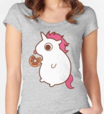 Leckereien und Süßigkeiten Tailliertes Rundhals-Shirt