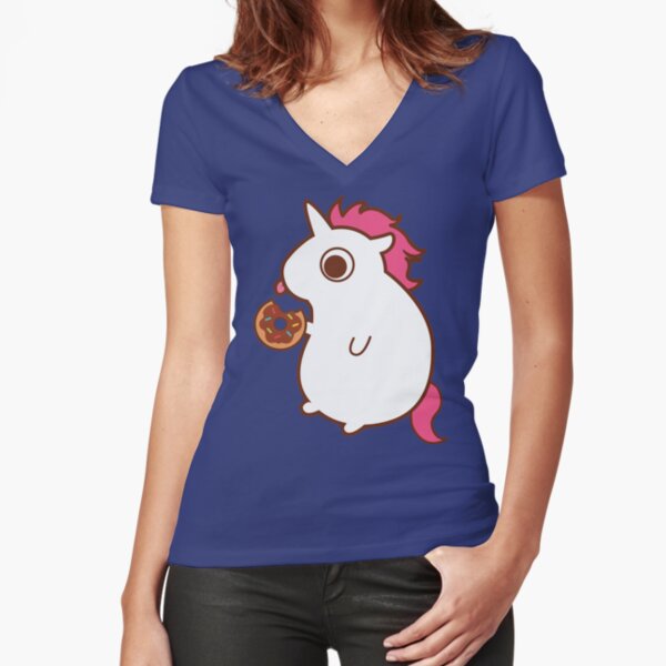 Treats and Sweets Fitted V-Neck T-Shirt