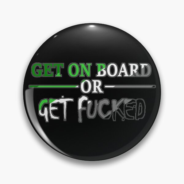 Item preview, GET ON BOARD OR GET FUCKED aro flag designed and sold by socksonat3am.