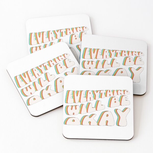 Item preview, everything will be okay rainbow  designed and sold by kgmcg.