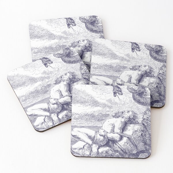 Item preview, The Punishment of Loki by Louis Huard (slate blue) designed and sold by flashman.