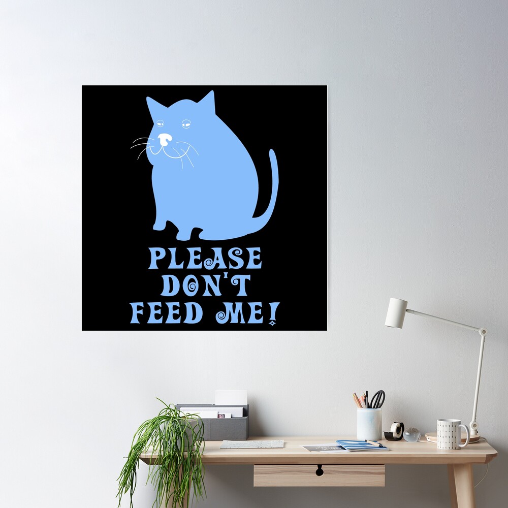 The Chonk Chart (Female) - Cat Weight Gain Poster - Veterinary Wall Art -  Funny and Cute Animals Art Print - Wall Decor