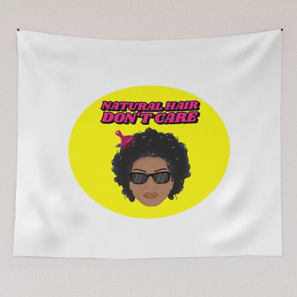Item preview, NATURAL HAIR DON'T CARE  designed and sold by RetroPlaceee.