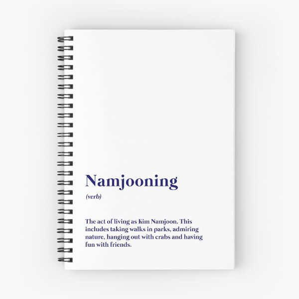 Item preview, Namjooning Dictionary designed and sold by VitoriaNRibeiro.