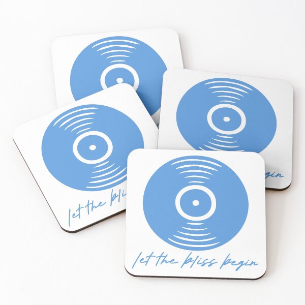Artikelvorschau, Lass die Glückseligkeit beginnen Solarenergie-Vinyl - blau entworfen und verkauft von taylor-lang.