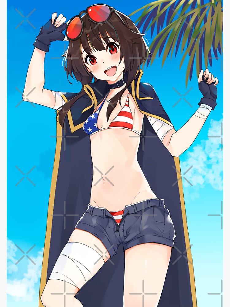 konosuba megumin bikini