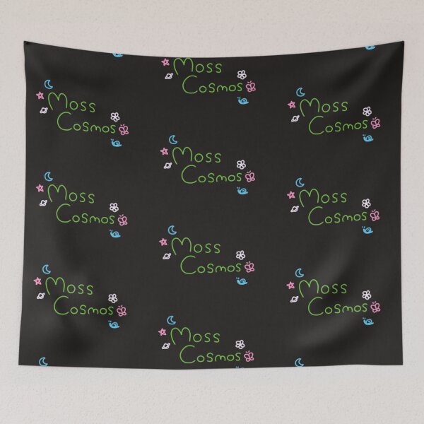 Item preview, Moss Cosmos logo repeating pattern designed and sold by MossCosmos.