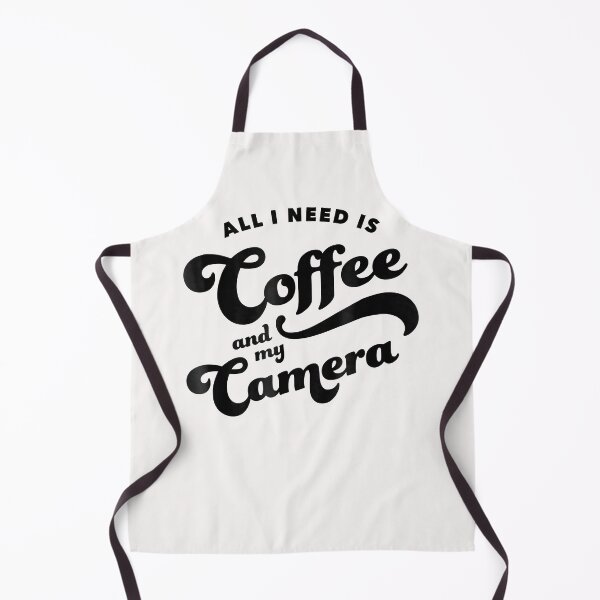 Item preview, All I Need Is Coffee And My Camera - Funny Photography designed and sold by begin-again.