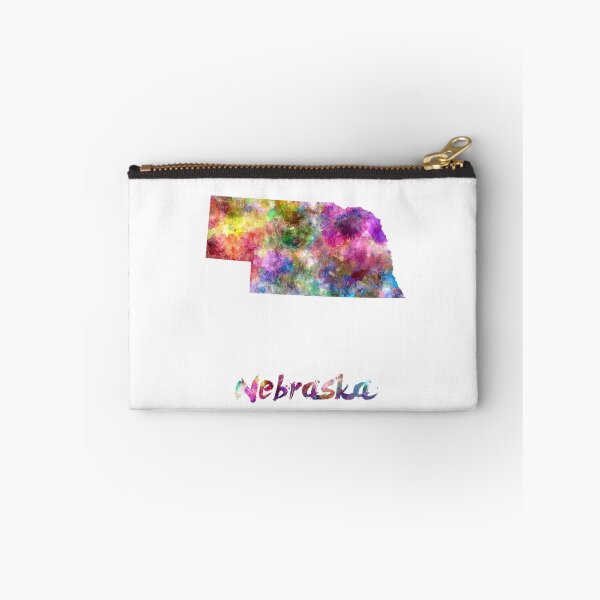 Item preview, Nebraska US state in watercolor designed and sold by paulrommer.