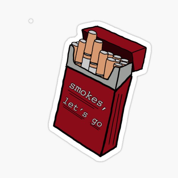 Raucht, lass uns gehen Sticker