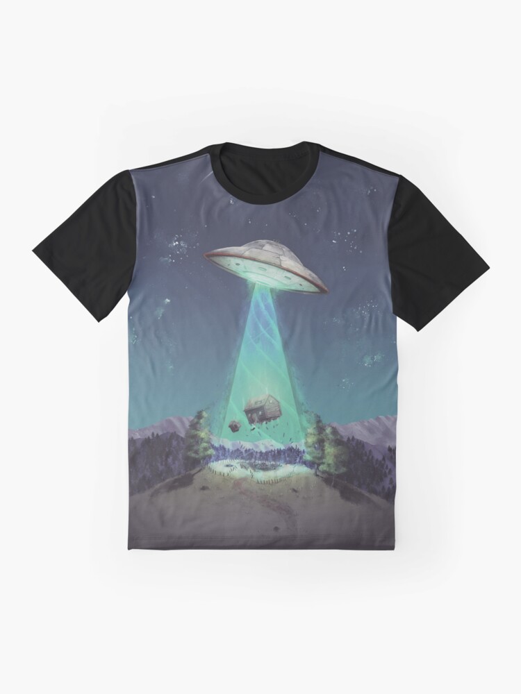 Thumbnail 4 of 5, Graphic T-Shirt, Abducted designed and sold by samlyneill.